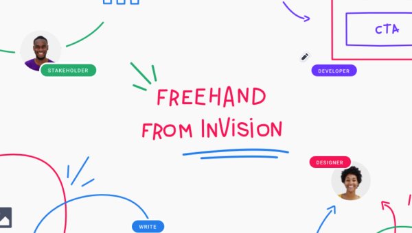 Screenshot of Invision Freehand