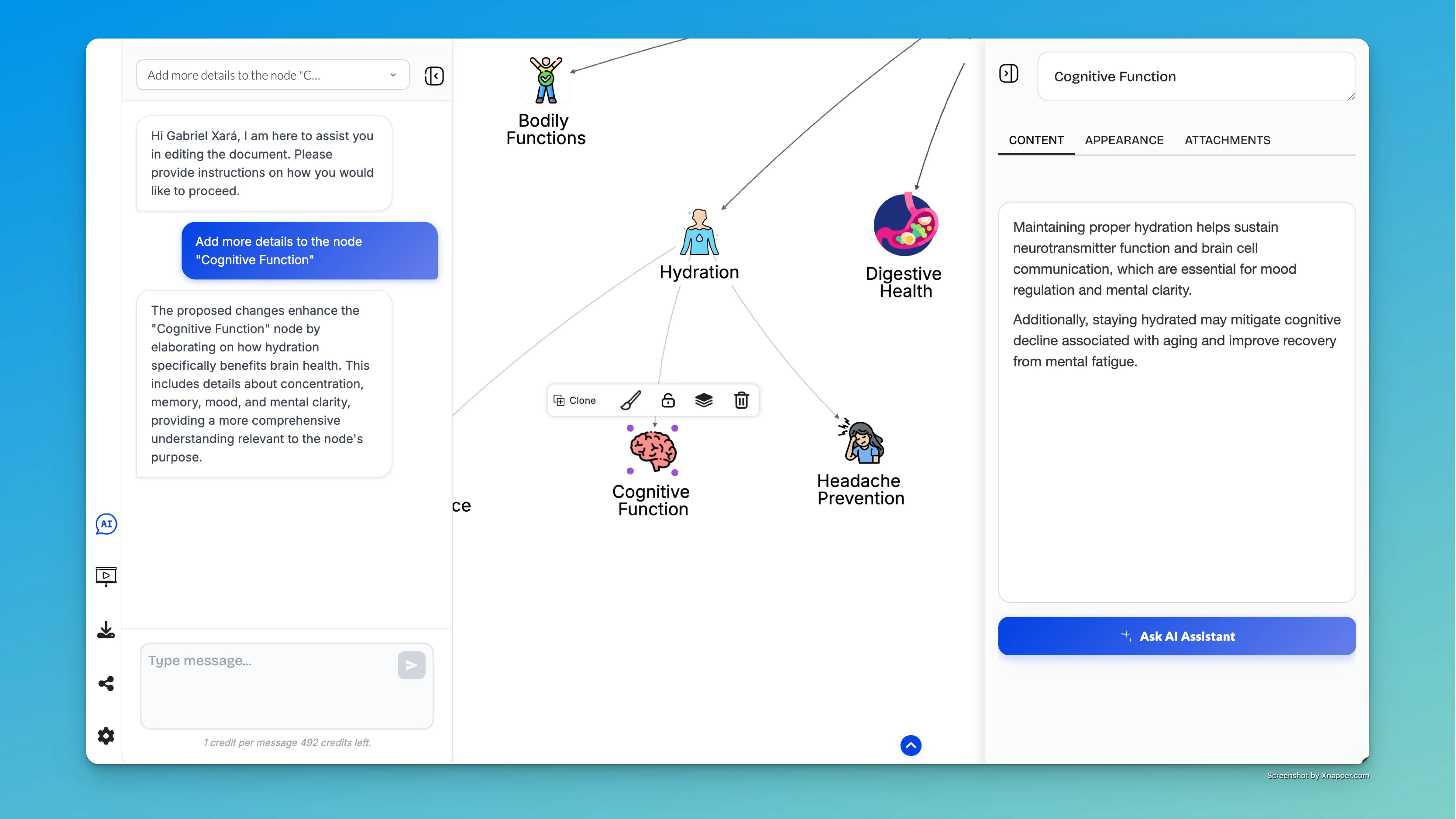 Screenshot of NodeLand
